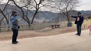 청금강 앵무새 레몬이의 에어쇼