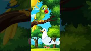 parrot aur peagon ka dosti #vi…