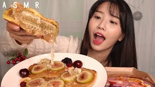 직접만든 팬케이크+통벌꿀집 리얼사운드 먹방 ASMR [퀘이커 오트밀]아사이볼 먹방,꿀꿀선아,suna asmr,