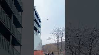 청금강 겨울이 가을이 자유비행 하강 ️