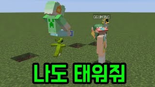 앵무새 못 타는 꾸몽(마인크래프트)