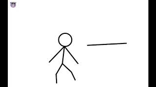 금강이에 스틱맨 제목 똑똑